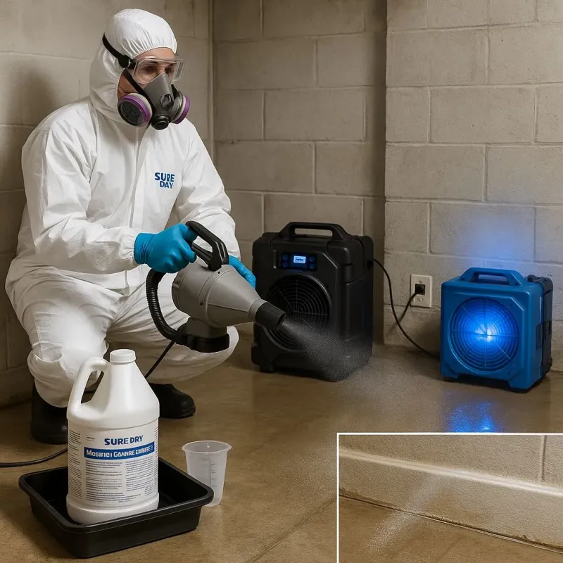 Sanitization and Odor Removal process in Blue Lake, CA