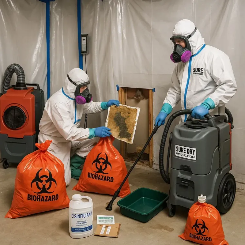 Contaminated Water Handling Protocols process in Blue Lake, CA
