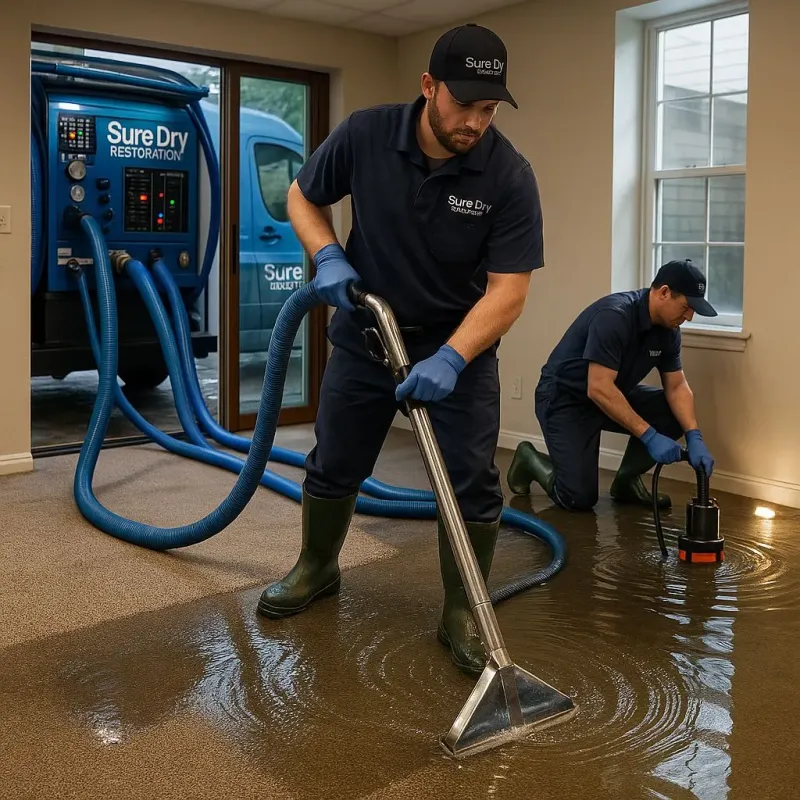 Water Extraction and Removal process in Blue Lake, CA